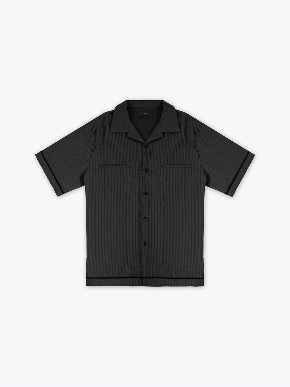 Richie Le Collection Plisse Button Up